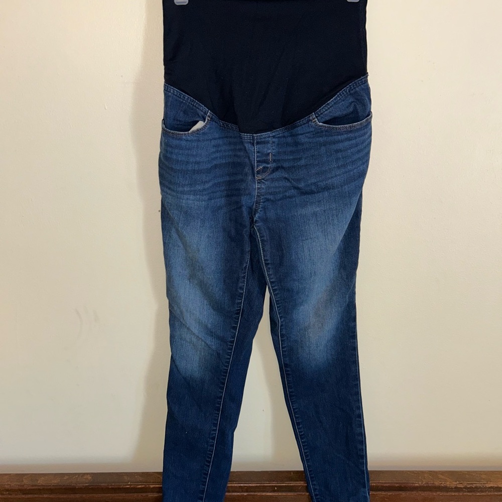 Women's Blue Maternity Jeans